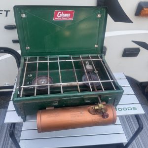 Vintage 1960s Coleman White Gas Stove